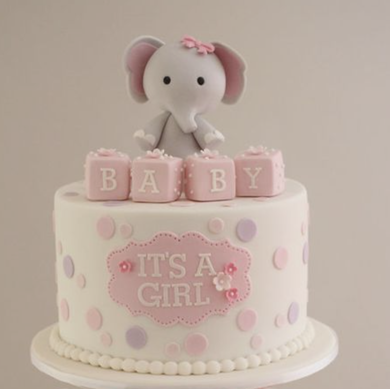 Its a Girl - 3D cake